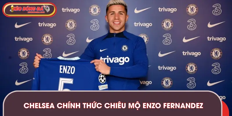Thương Vụ Lịch Sử Chelsea Chính Thức Chiêu Mộ Enzo Fernandez